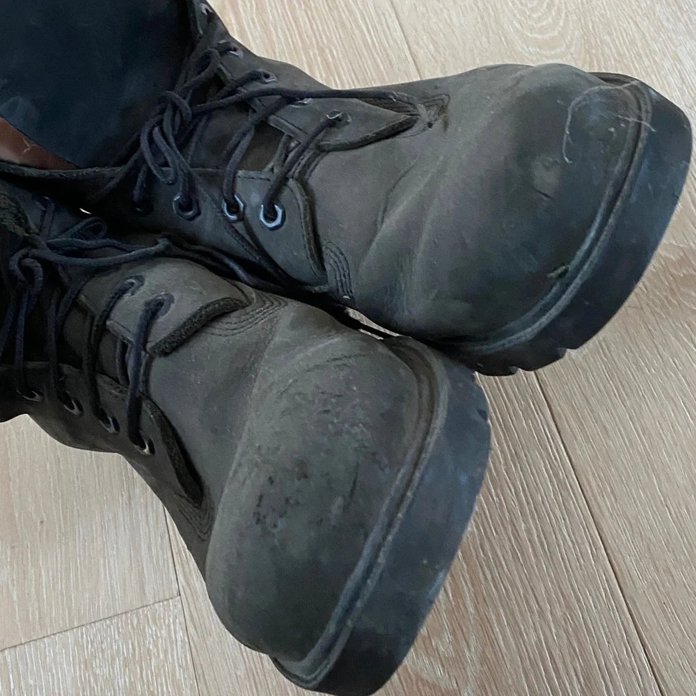 Timberland Black Leather Men's Boots - Picture 8 of 10